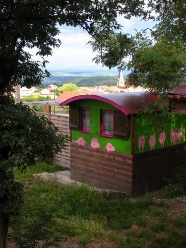 Campsite Le Git'an Roulotte *