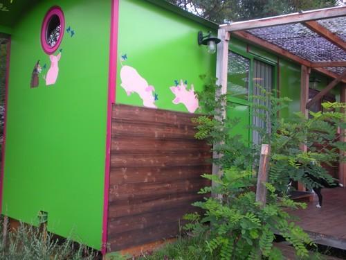 Campsite Le Git'an Roulotte